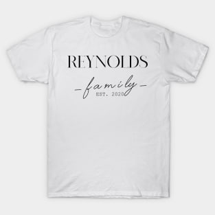 Reynolds Family EST. 2020, Surname, Reynolds T-Shirt